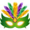 Carnival mask image