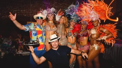 Brazilian dancers with Christine Portella Show. San Diego Brazil Carnaval