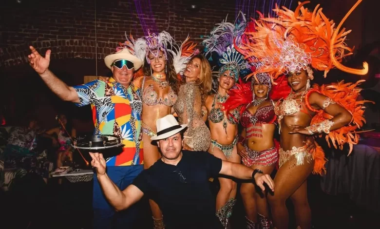 Brazilian dancers with Christine Portella Show. San Diego Brazil Carnaval