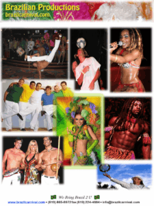 Carnival, Capoeira, Shows - Print Brazilian Productions Events
